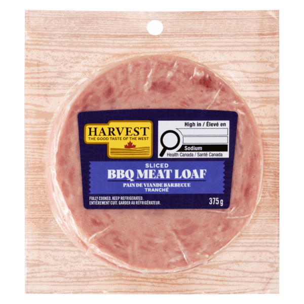 Sliced BBQ Meat Loaf
