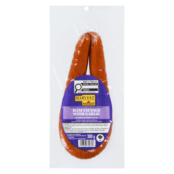 Ham Sausage with Garlic