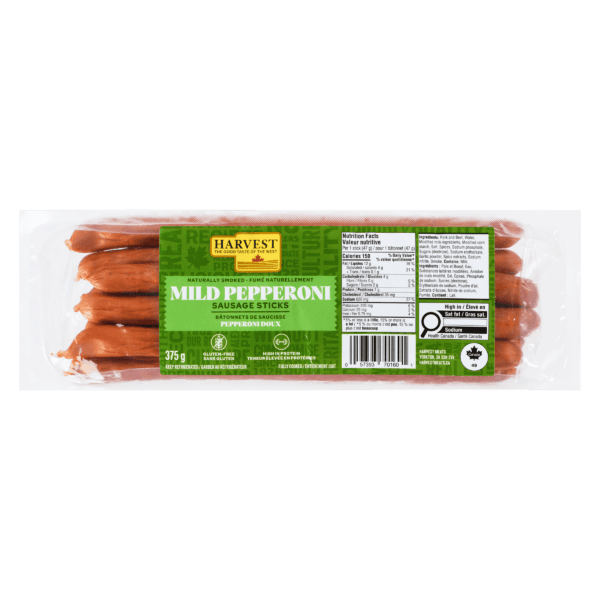 Mild Pepperoni Sausage Sticks