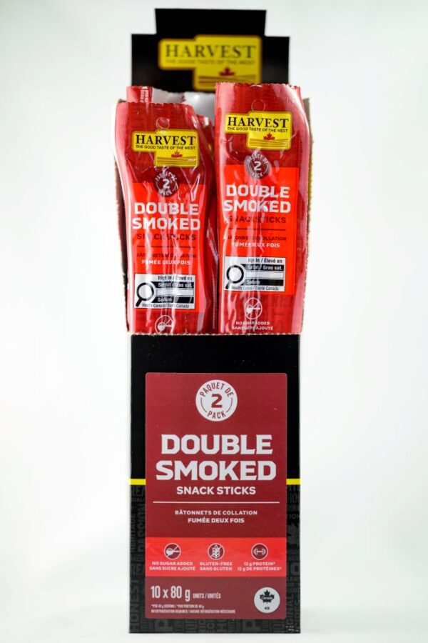 Double Smoked Snack Stick 80g Caddy (10 Sticks)