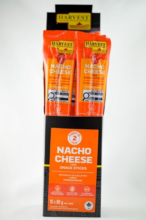 Nacho Cheese Snack Stick 80g Caddy (10 Sticks)