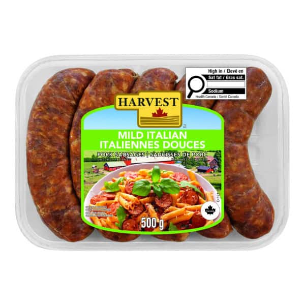 Mild Italian Sausages