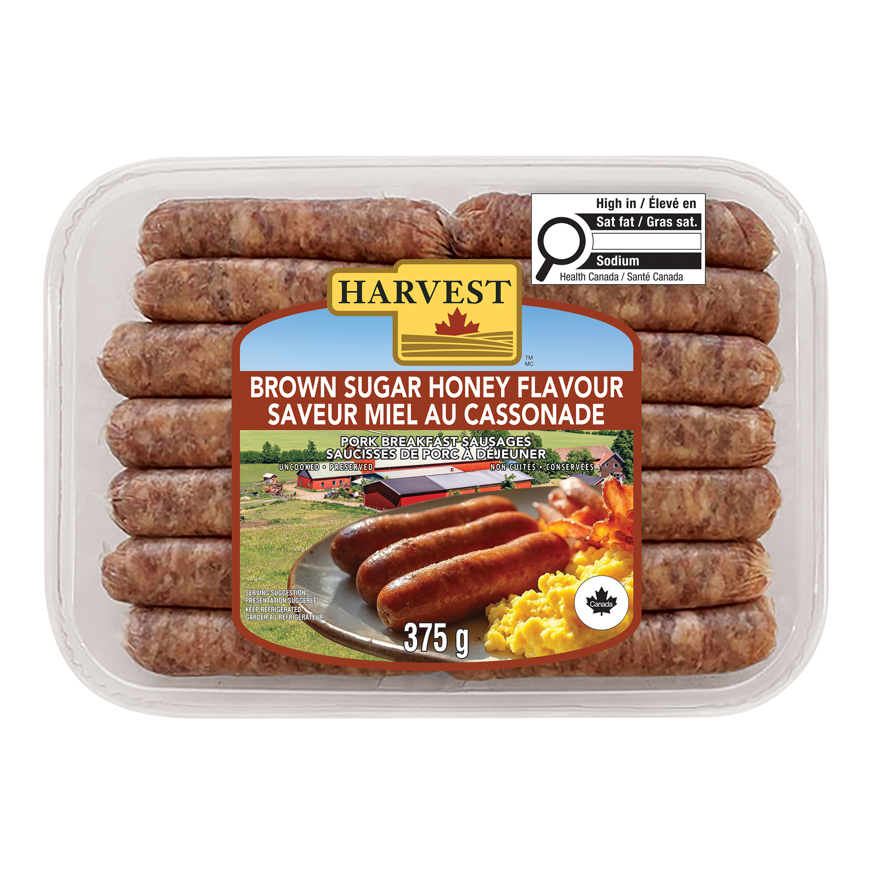 Brown Sugar Honey Breakfast Sausages