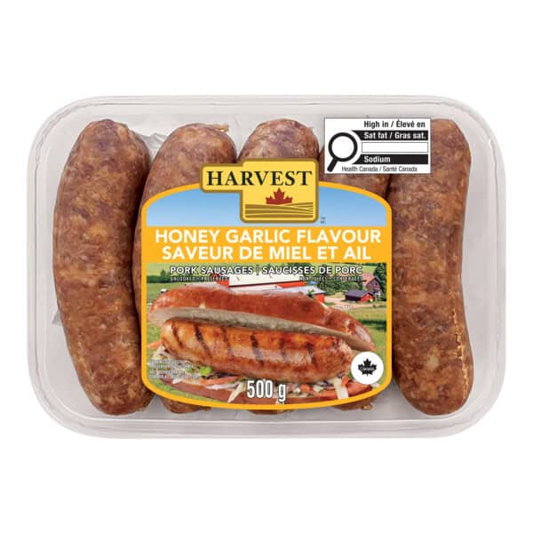 Honey Garlic Bratwurst Sausages
