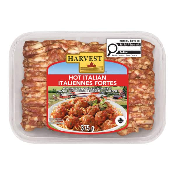 Hot Italian Ground Pork Sausage Meat